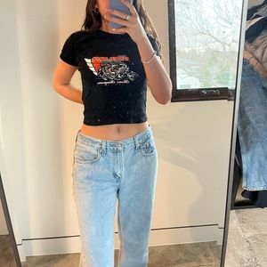 Graphic fitted t-shirt